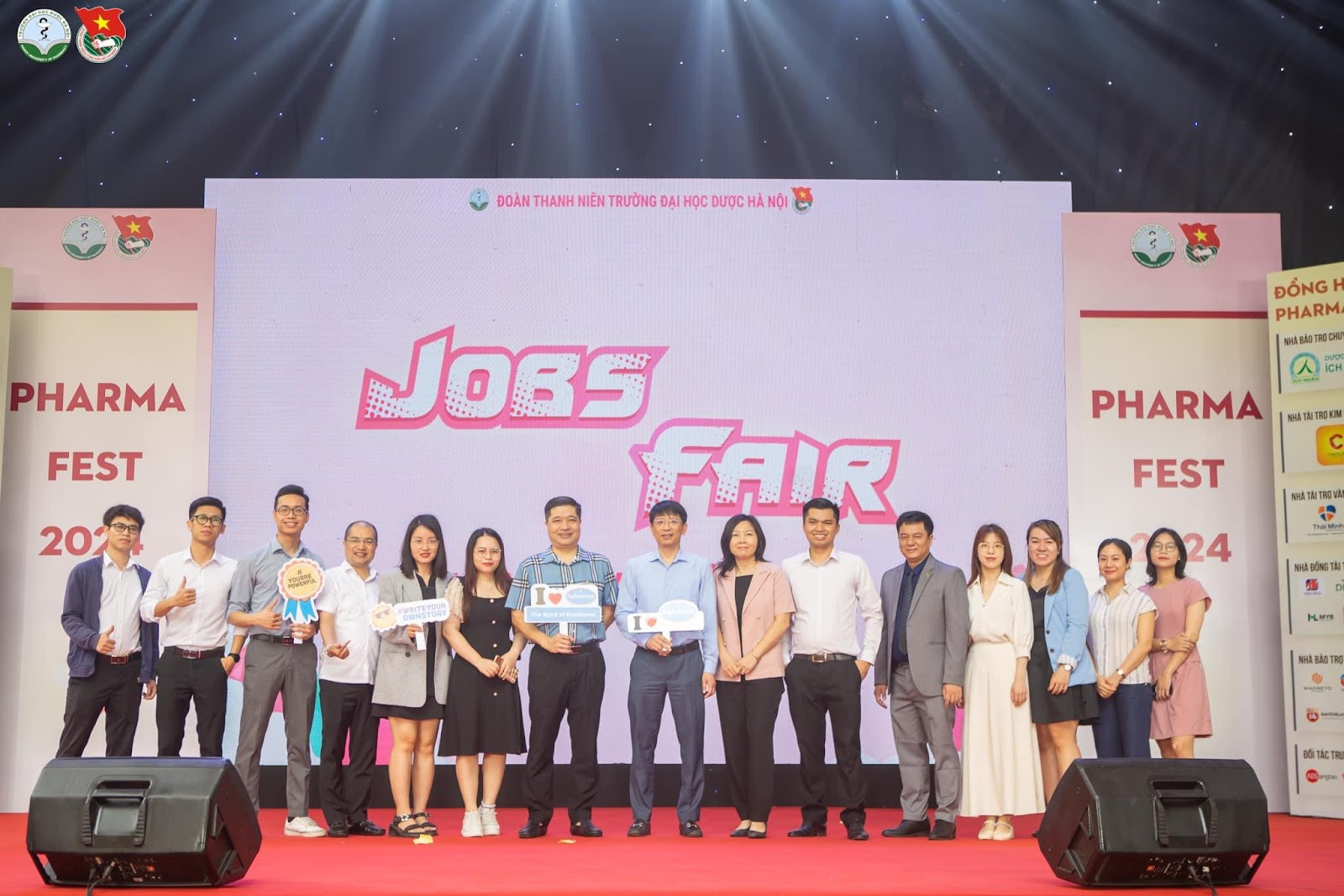 Bế mạc Ngày hội Việc làm - Jobs Fair 2024, khép lại Chuỗi chương trình hướng nghiệp lớn nhất trong năm tại Trường Đại học Dược Hà Nội