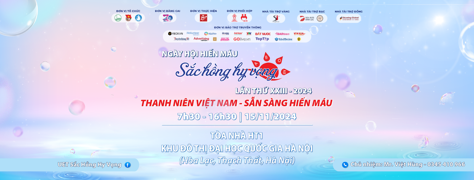 “ SẮC HỒNG HY VỌNG - THẮP ĐỎ TINH THẦN, CHÁY CÙNG ĐAM MÊ, VÌ MỘT VIỆT NAM NHÂN ÁI HƠN!”