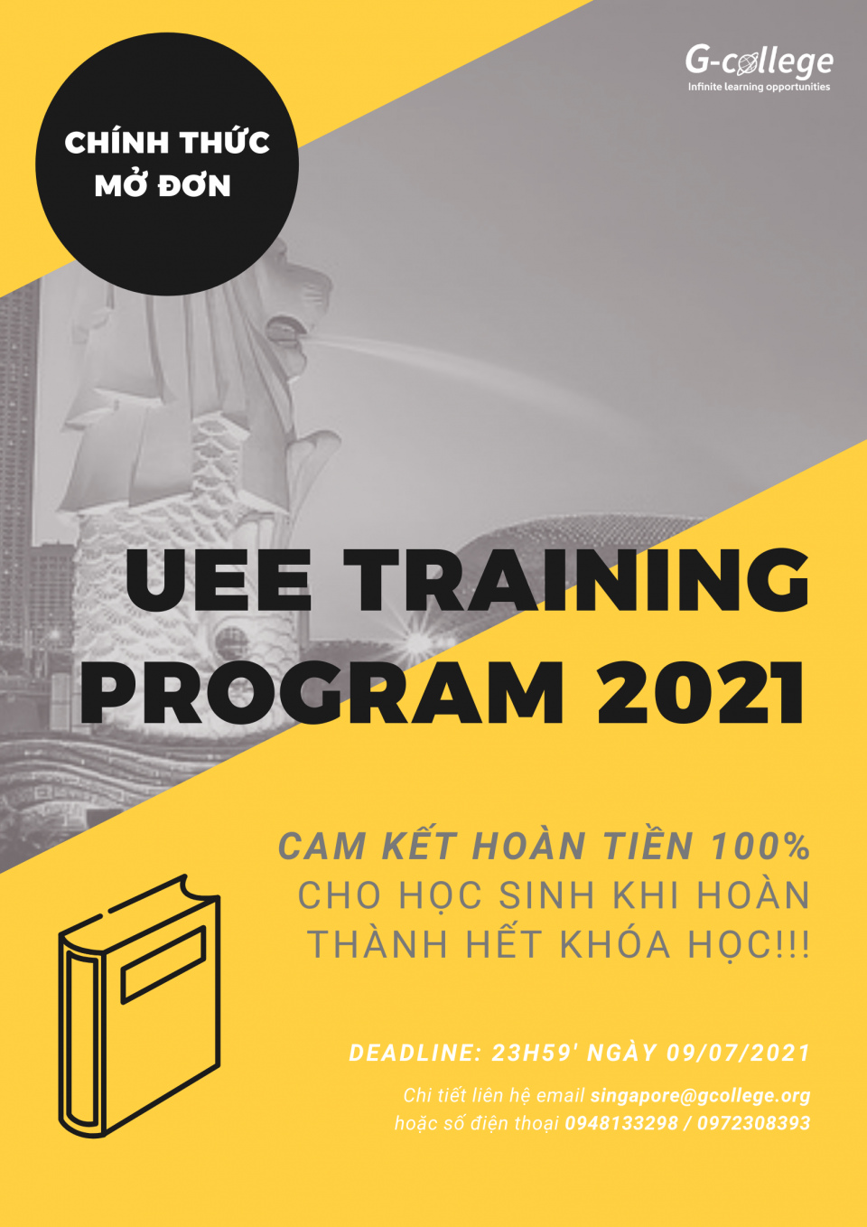 [UEE TRAINING PROGRAM 2021][KHÓA HỌC HOÀN TIỀN TOÀN BỘ] MỞ ĐƠN ĐĂNG KÝ CHÍNH THỨC