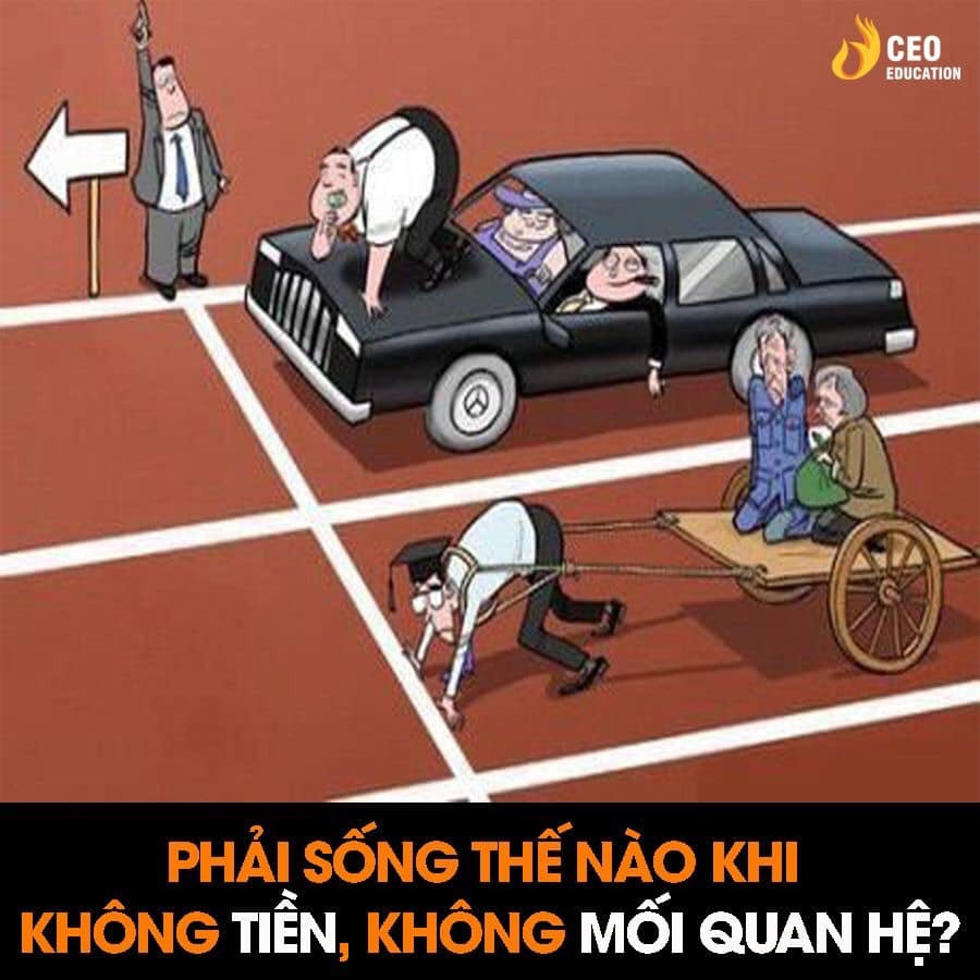 PHẢI SỐNG THẾ NÀO KHI KHÔNG TIỀN, KHÔNG MỖI QUAN HỆ