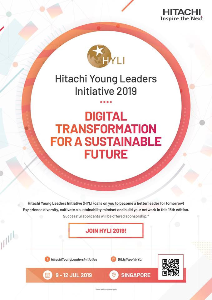 CHƯƠNG TRÌNH SÁNG KIẾN TÀI NĂNG LÃNH ĐẠO TRẺ HITACHI 2019 (HYLI 2019)