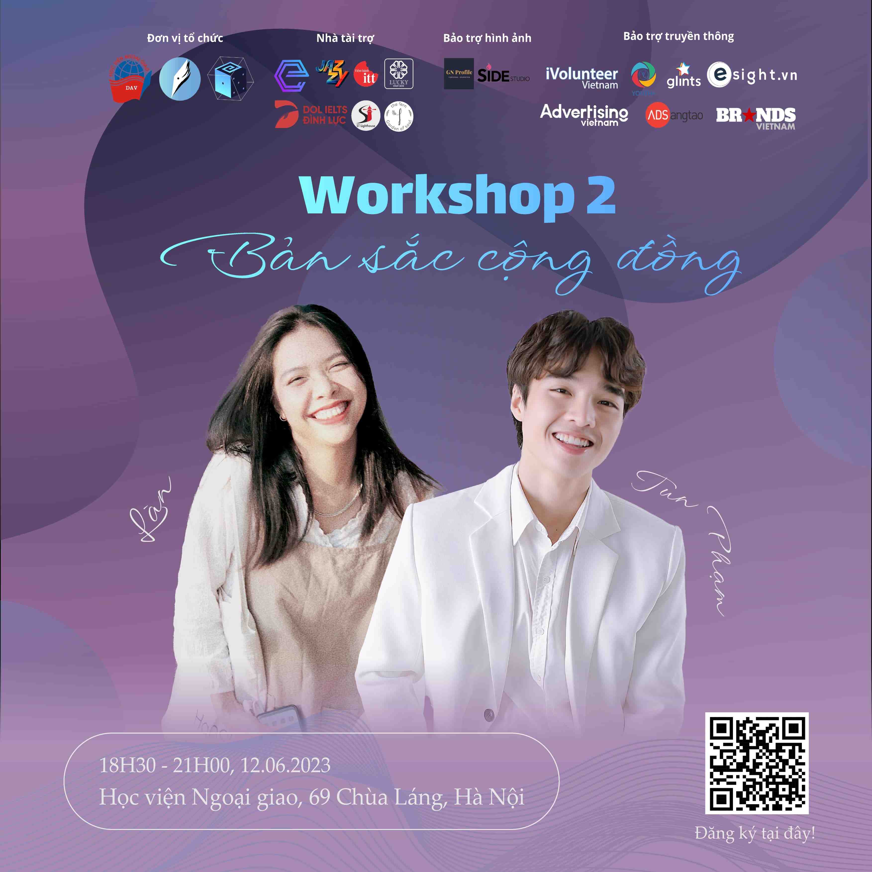 [Hà Nội] Mời tham dự DJC Workshop 2: “Bản Sắc Cộng Đồng”