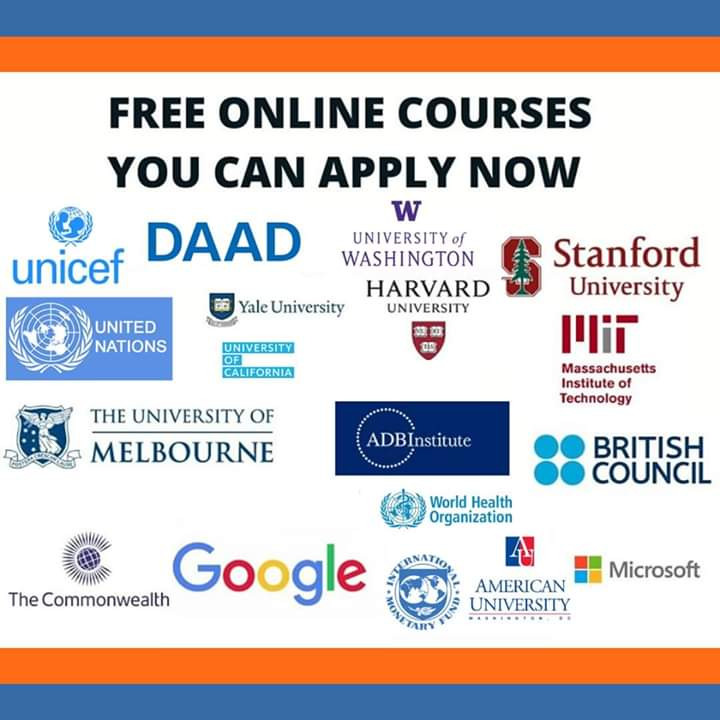 Tổng hợp các khóa học online miễn phí