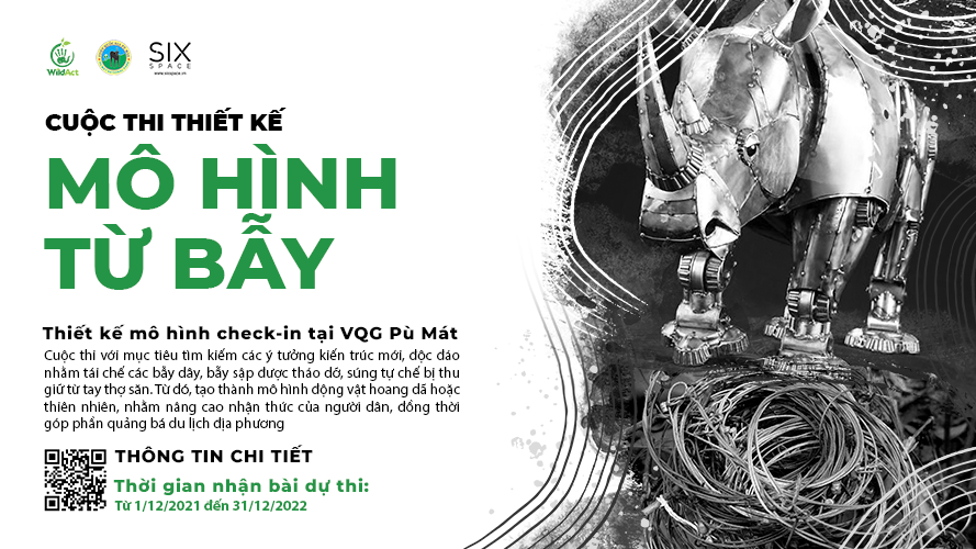 CUỘC THI: THIẾT KẾ MÔ HÌNH TỪ BẪY ĐỘNG VẬT HOANG DÃ