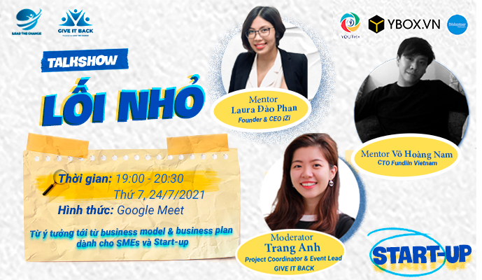 [Online] Talkshow Lối Nhỏ Chuỗi Topic Smes, Start-up & Corporate 2021 Bí Quyết Chinh Phục Tập Đoàn Đa Quốc Gia