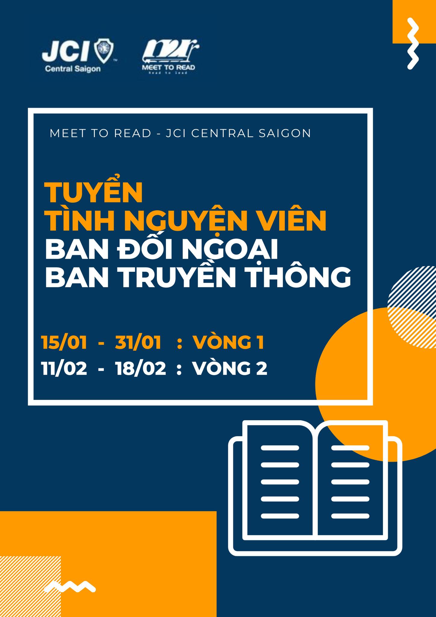 MEET TO READ - JCI CSG l TUYỂN TNV 2022