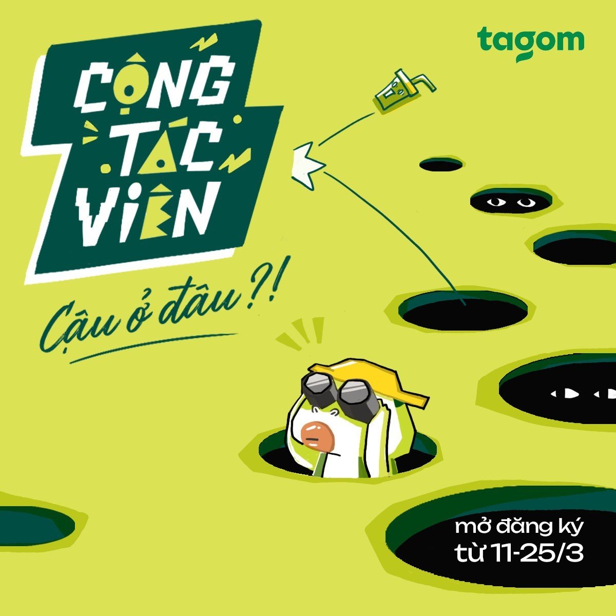 TAGOM TUYỂN CỘNG TÁC VIÊN