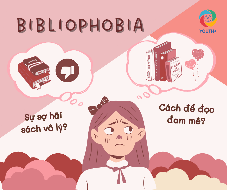 [YOUTH+ TÂM SỰ] BIBLIOPHOBIA: SỰ SỢ HÃI VÔ LÝ VỚI SÁCH VÀ CÁCH ĐÁNH BẠI NÓ