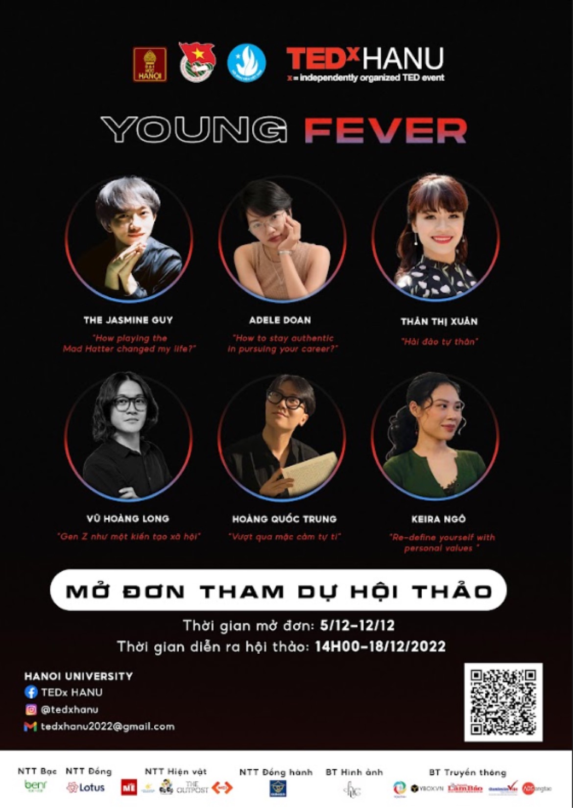 THAM DỰ HỘI THẢO “𝗧𝗘𝗗𝘅 𝗛𝗔𝗡𝗨 𝟮𝟬𝟮𝟮: YOUNG FEVER”