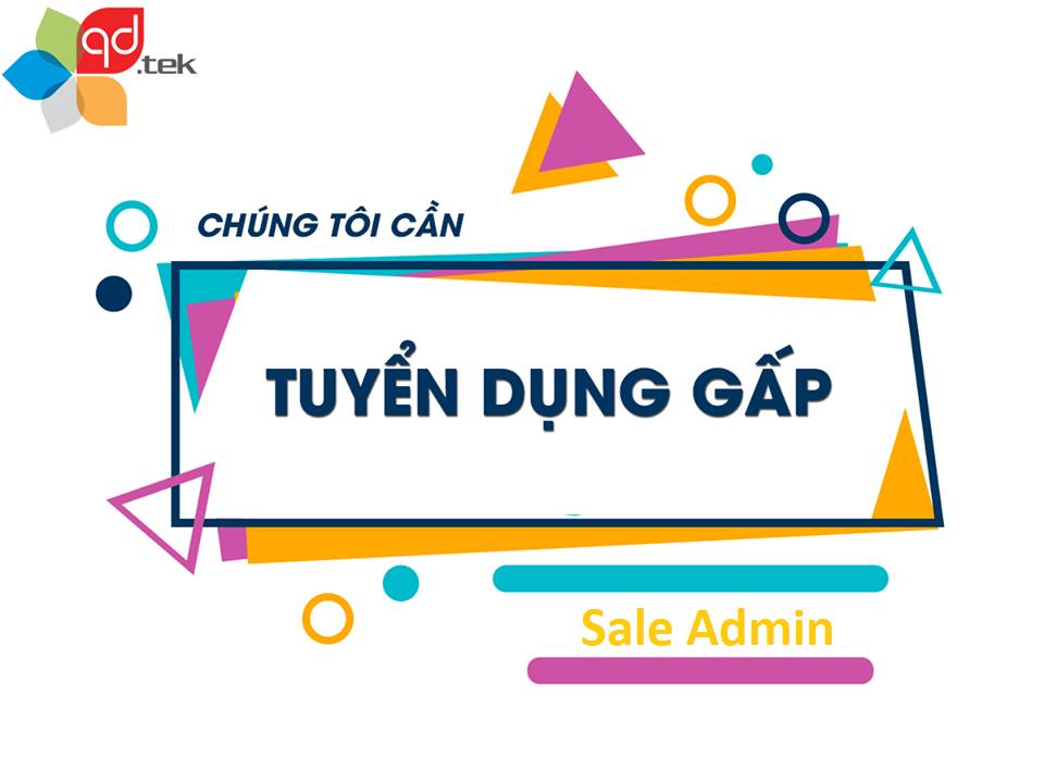 🎉HN - Tuyển Nhân Viên Sales Admin