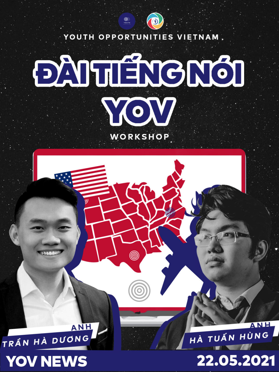 WORKSHOP “ĐÀI TIẾNG NÓI YOV” - KÊNH #1: DU HỌC MỸ TRONG MÙA DỊCH?