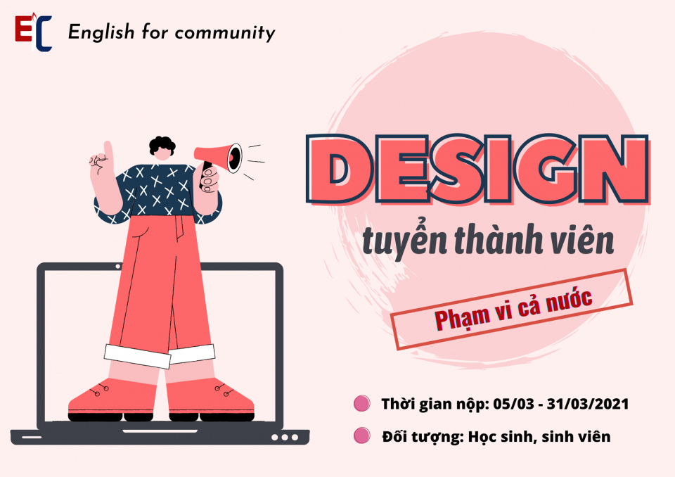 [EFC TÌM KIẾM THÀNH VIÊN BAN DESIGN - EDIT]