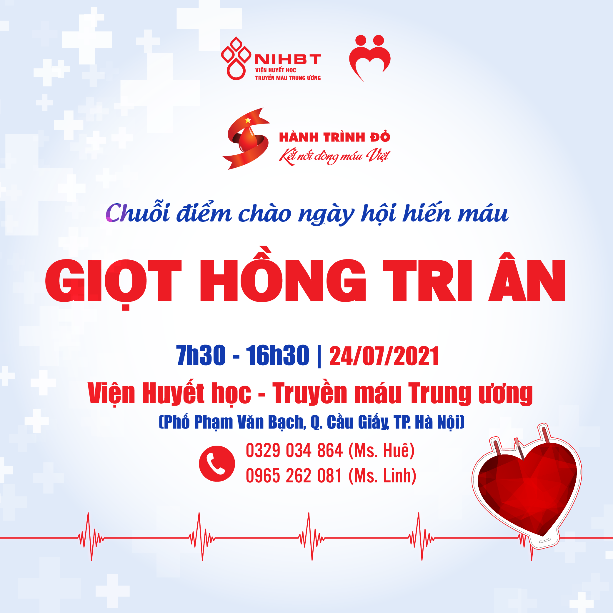 HIẾN MÁU GIỌT HỒNG TRI ÂN 2021