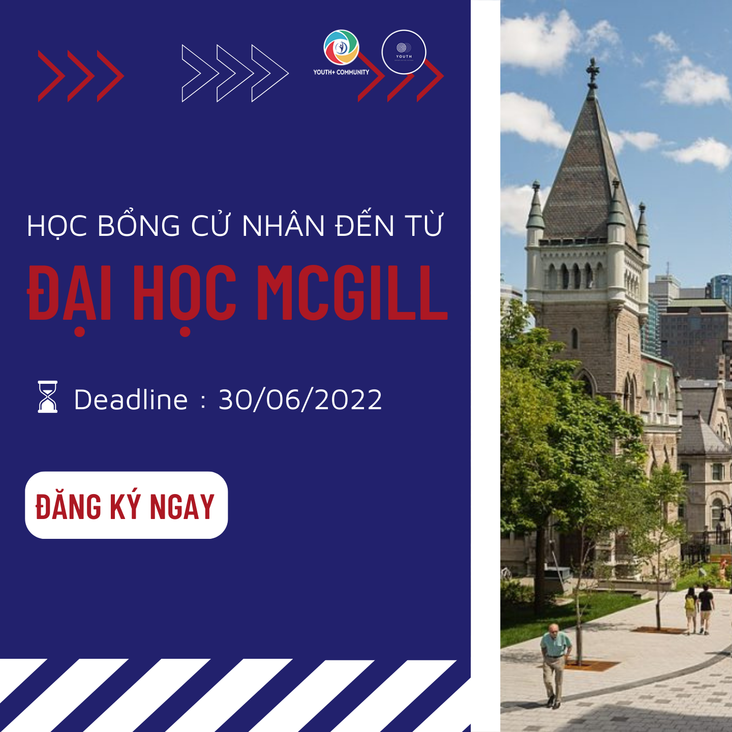 🍁 DU HỌC ĐẾN VƯƠNG QUỐC LÁ PHONG CANADA VỚI HỌC BỔNG CỬ NHÂN TỪ ĐẠI HỌC MCGILL🍁