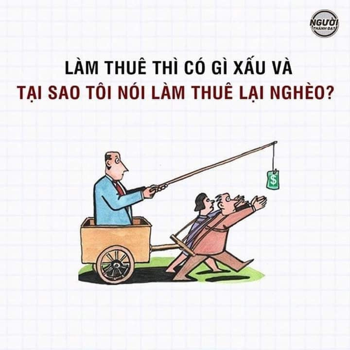 Làm thuê thì có gì mà xấu?