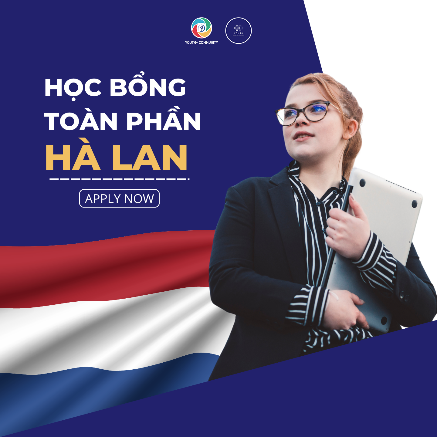 [Hà Lan] Các học bổng giá trị lớn trong năm 2022