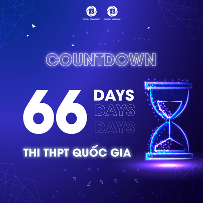 COUNTDOWN 66 NGÀY DIỄN RA KỲ THI THPTQG NĂM 2022