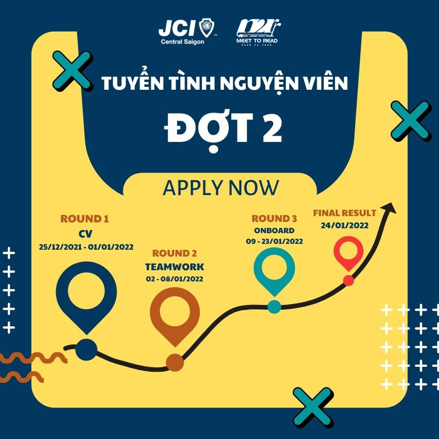 MEET TO READ - JCI CENTRAL SAIGON | TUYỂN TNV TRUYỀN THÔNG 2022