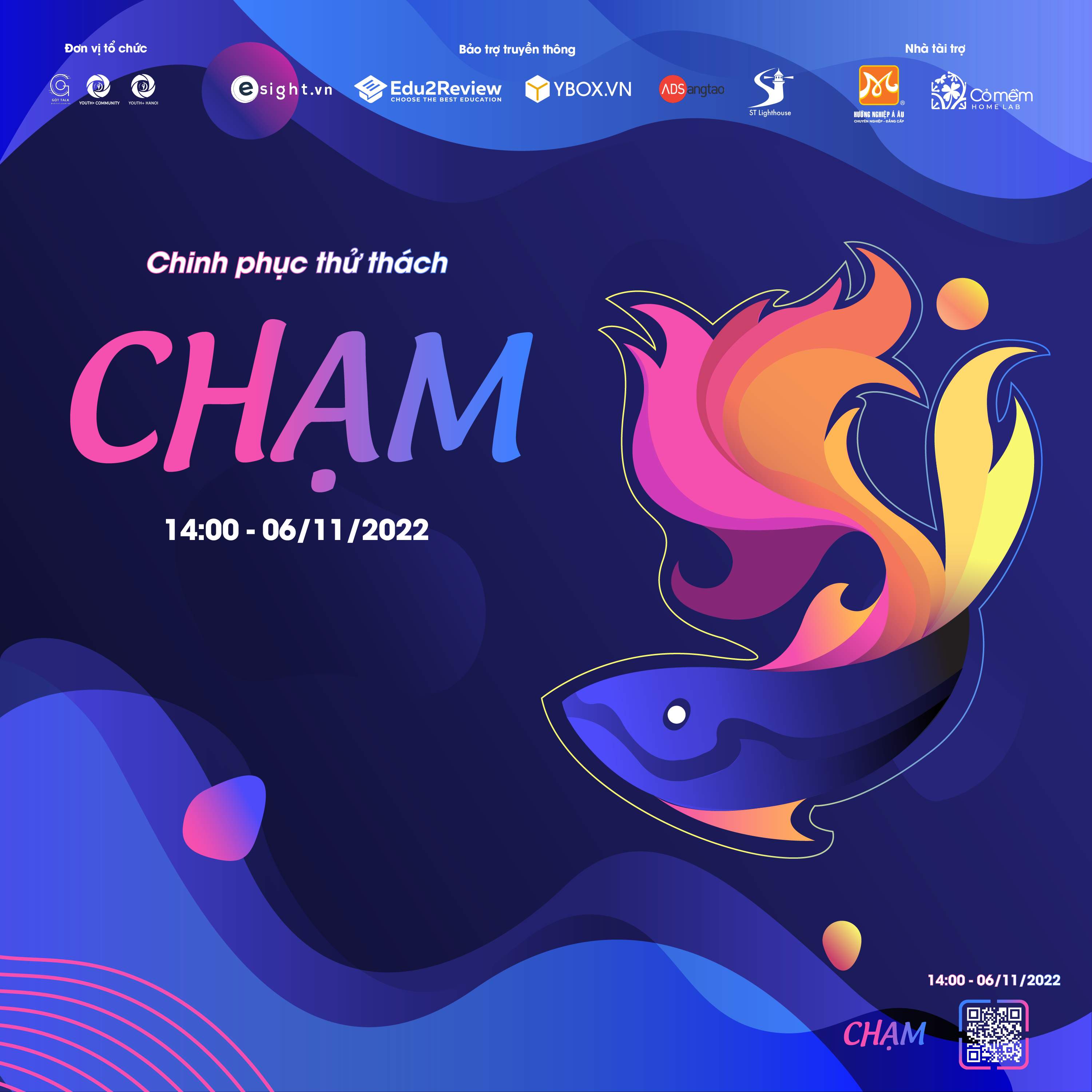 [WORKSHOP - CHẠM] CHÍNH THỨC MỞ ĐƠN ĐĂNG KÝ THAM GIA WORKSHOP "CHẠM"