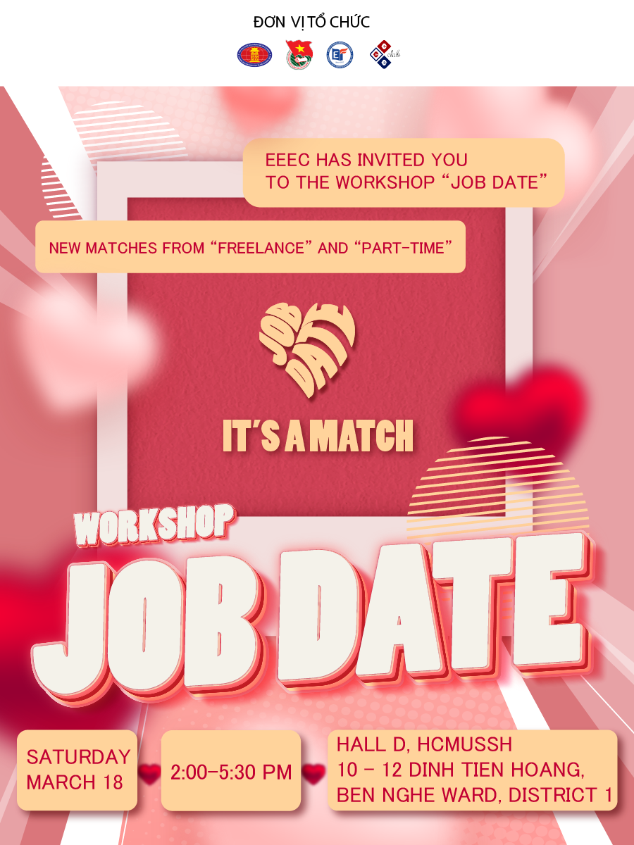 [WORKSHOP “JOB DATE” - SỰ TRỞ LẠI BÙNG NỔ NHẤT TRONG NĂM 2023]