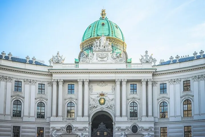 Hofburg Palace Vienna iconic green dome.