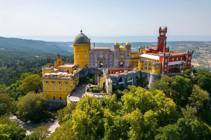 Pena Palace Sintra Portugal colorful castle