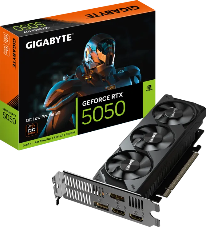 Gigabyte GeForce RTX™ 5050 OC Low Profile 8G