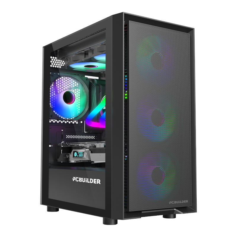Pc Builder With 4 Fans