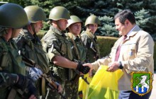 На базі військової частини з охорони ЮУАЕС організовано курси з навчання військовій справі