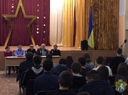 В Южноукраїнському професійному ліцеї проведено зустріч-спомин з учасниками ліквідації та учнями