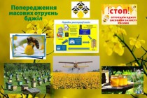 Заходи щодо попередження масових отруєнь бджіл