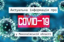 Станом на 10.00 13 травня в Миколаївській області виявлено 3 нових підтверджених випадків COVID-19