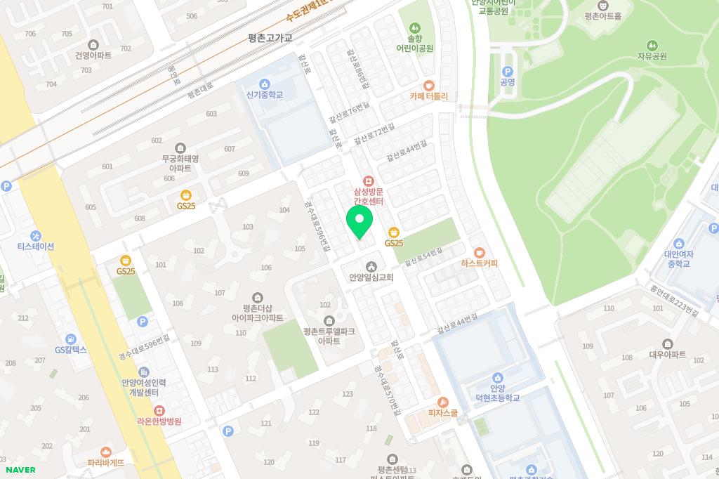 일심다함께돌봄센터 지도 이미지