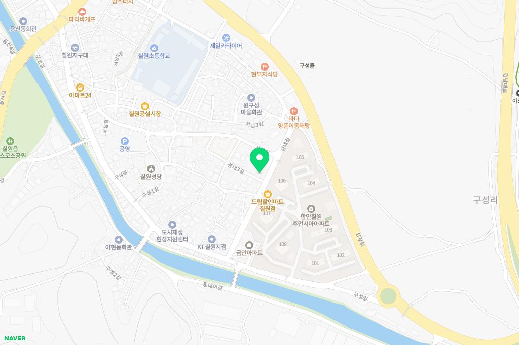 중앙체육관 지도 이미지