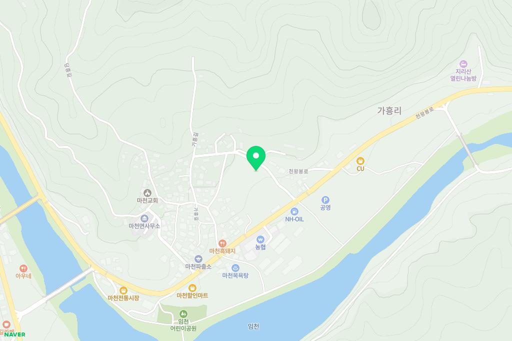 마천생활체육공원 족구장 지도 이미지