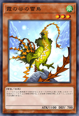 霞之谷的雷鳥