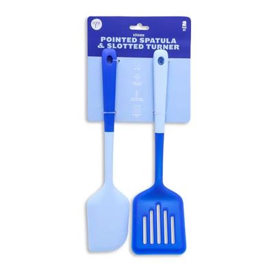 2PC SIL SPATULA & SLOTTD TURNER