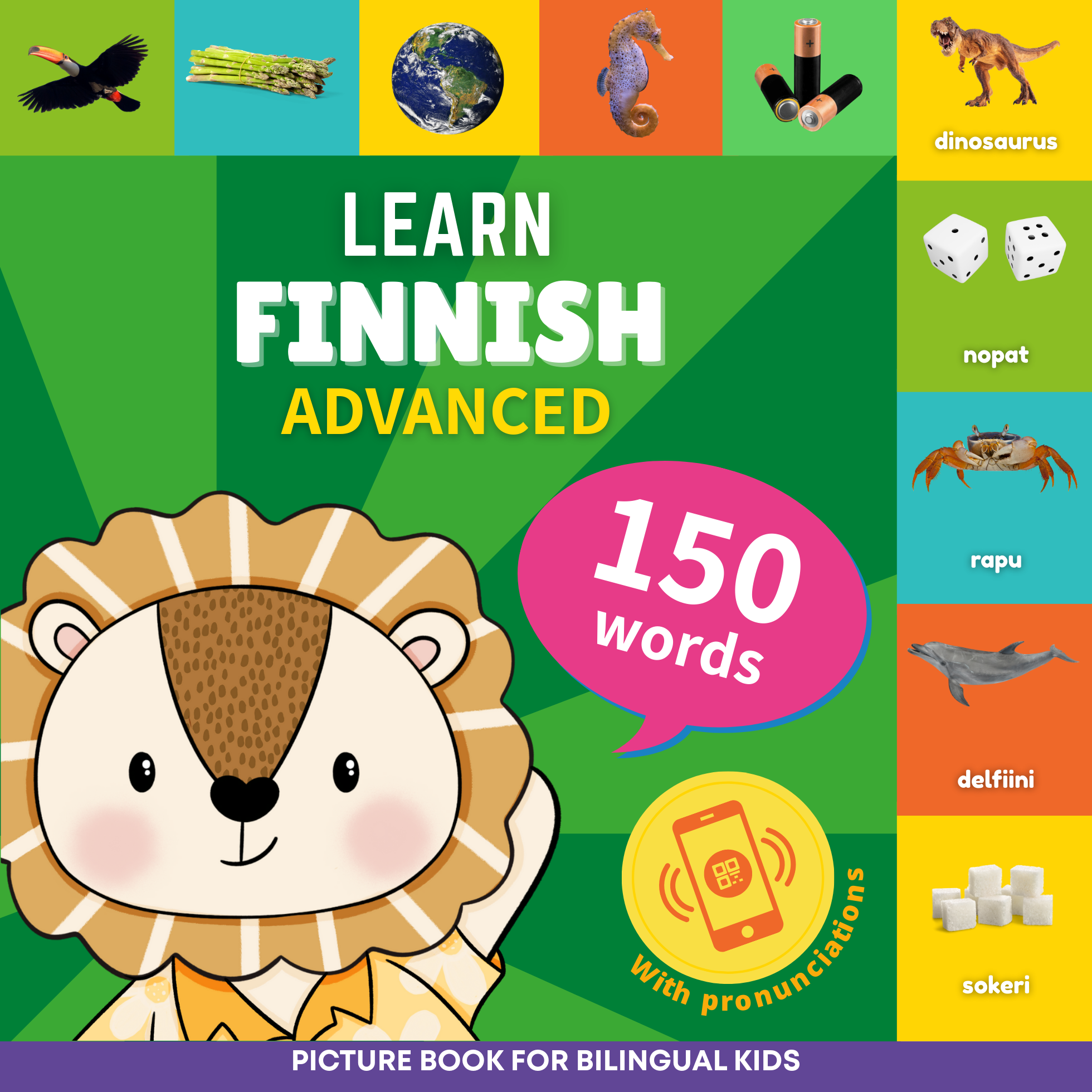 Learn finnish - 150 words with pronunciations - Advanced