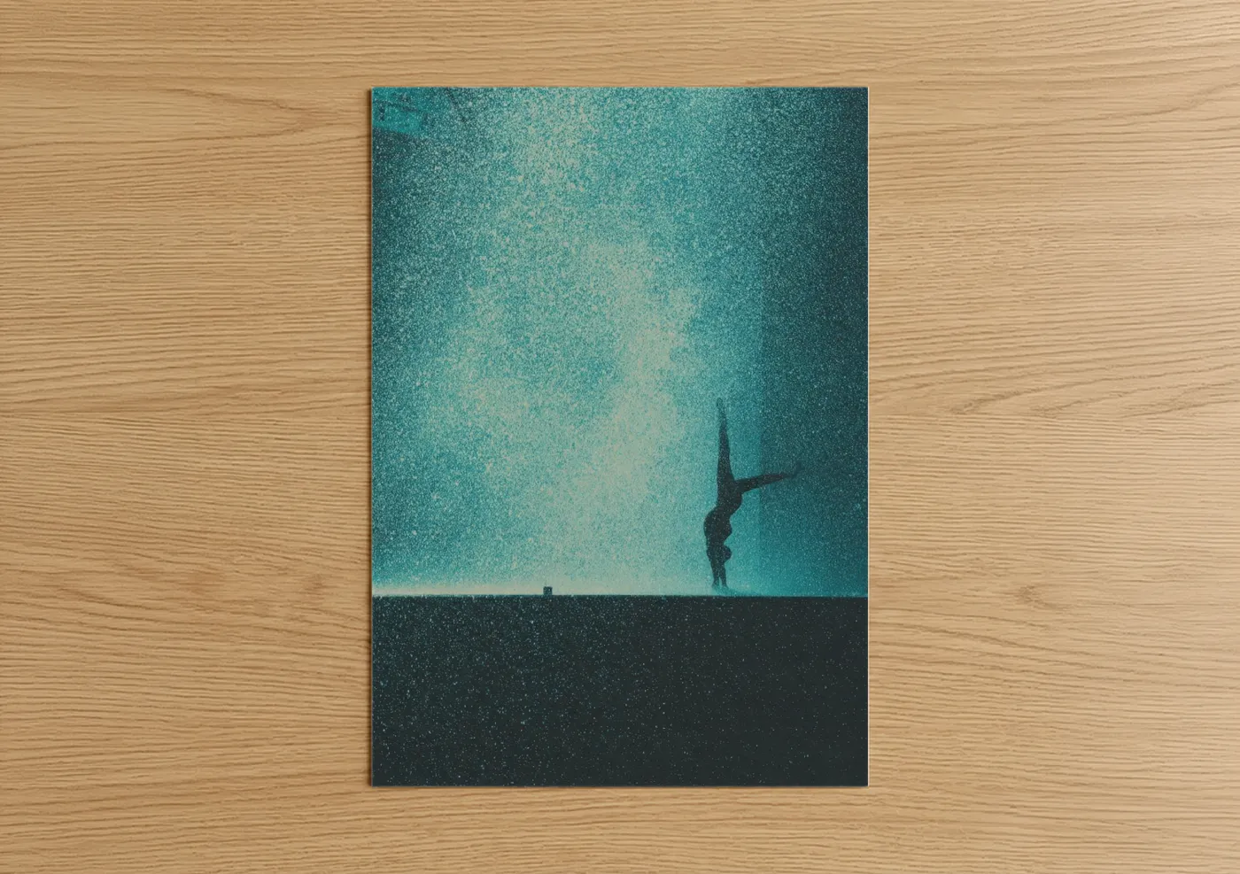 Urban Parkour Handstand Silhouette Wall Art