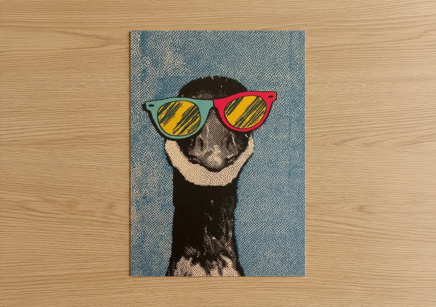Cool Goose Pop Art Sunglasses Wall Art