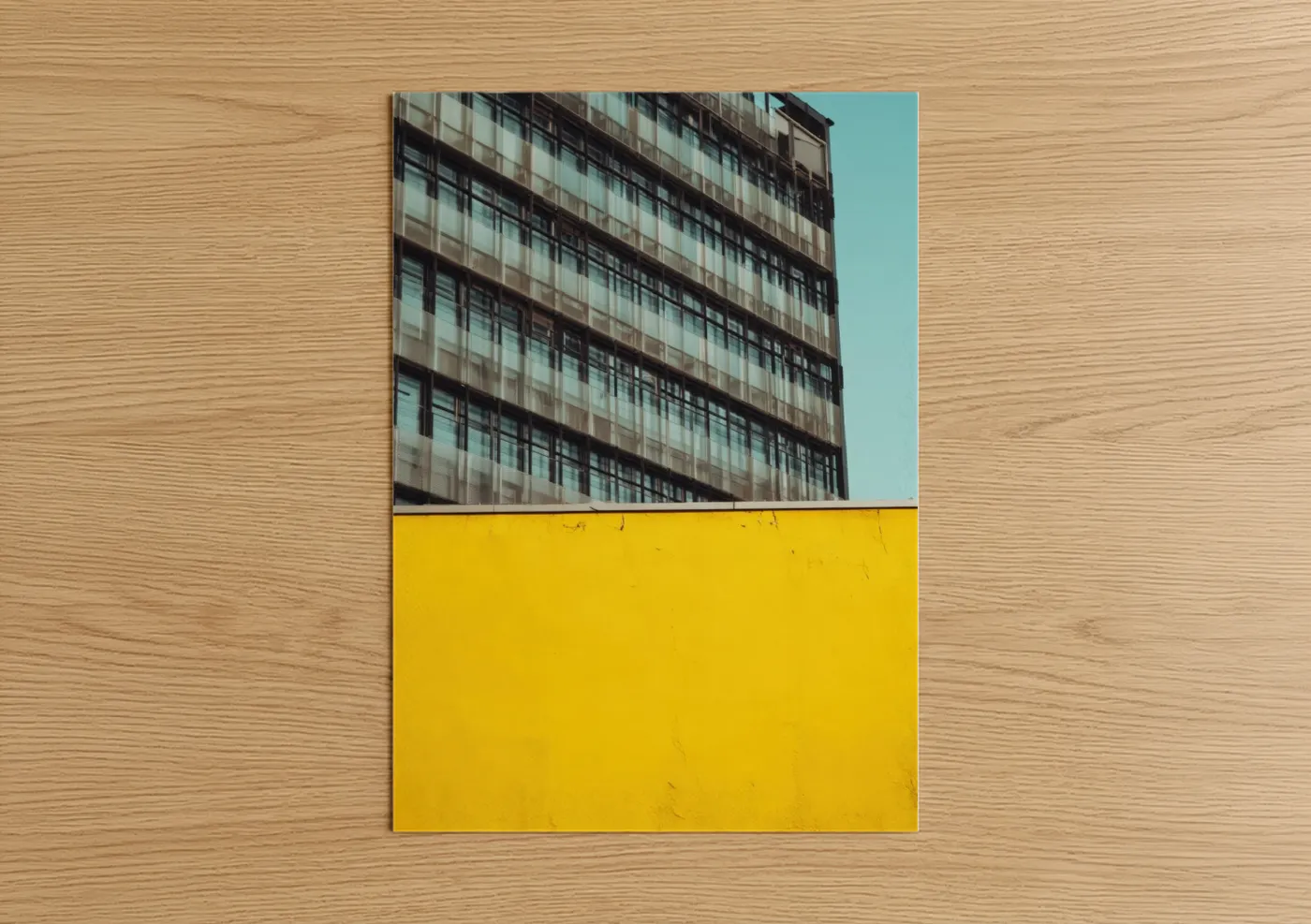 Urban Geometry Modern Architecture Wall Art