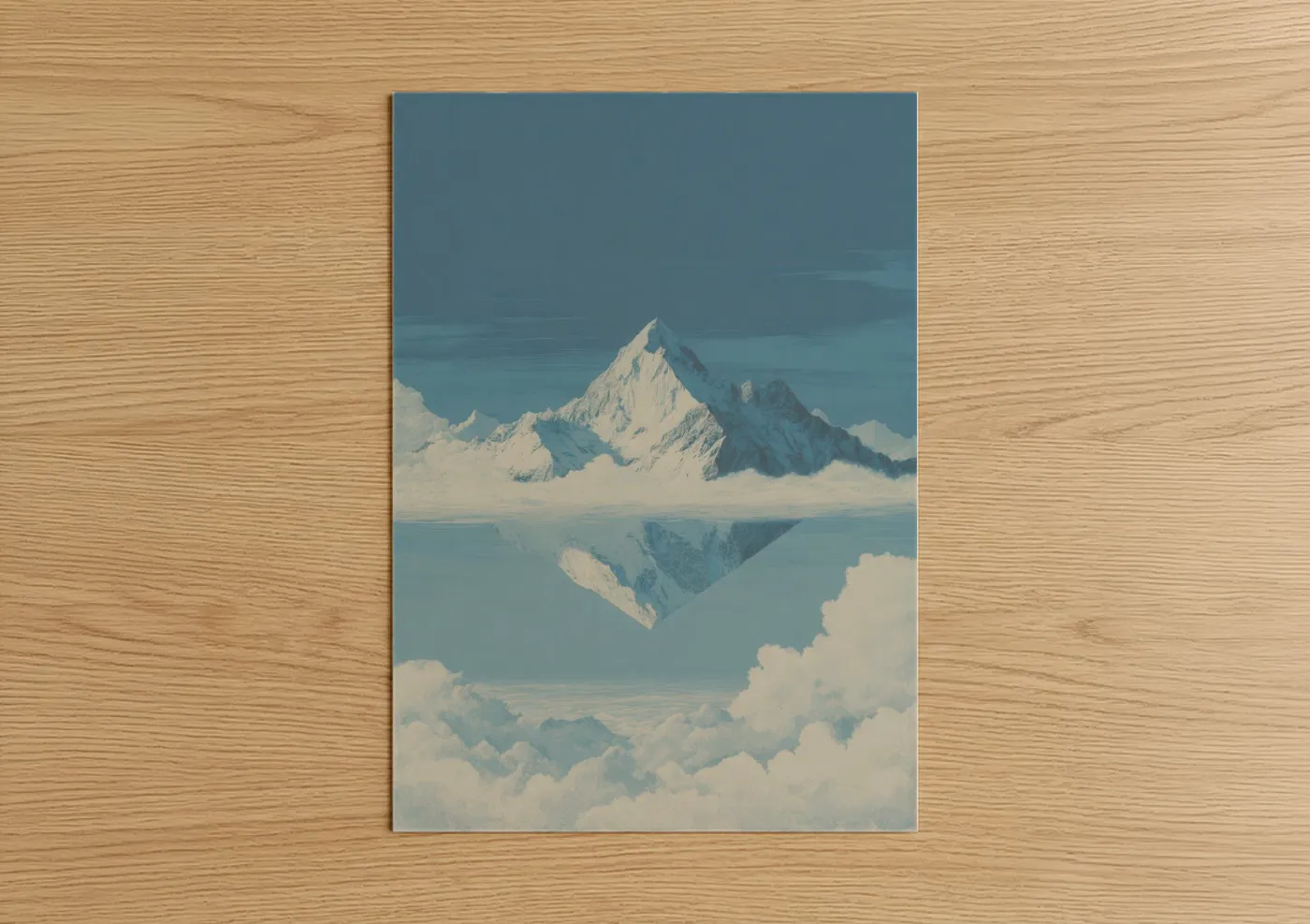 Snowy Himalayas Mountain Landscape Wall Art