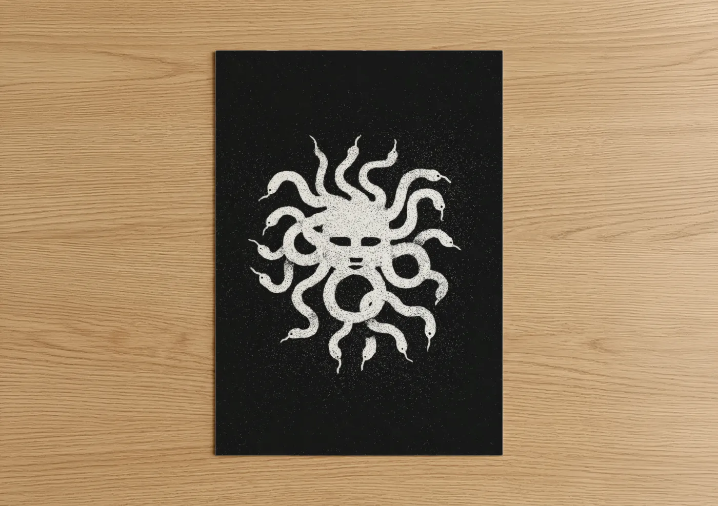 Medusa Gaze Mythical Creature Wall Art