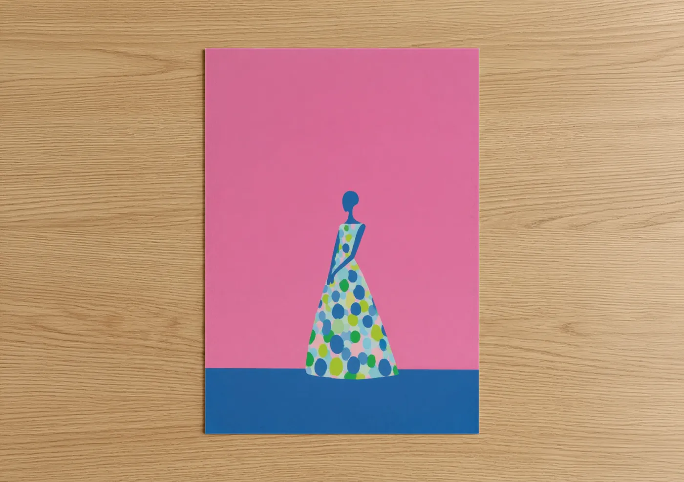 Modern Fashion Illustration Art Print Wall Art