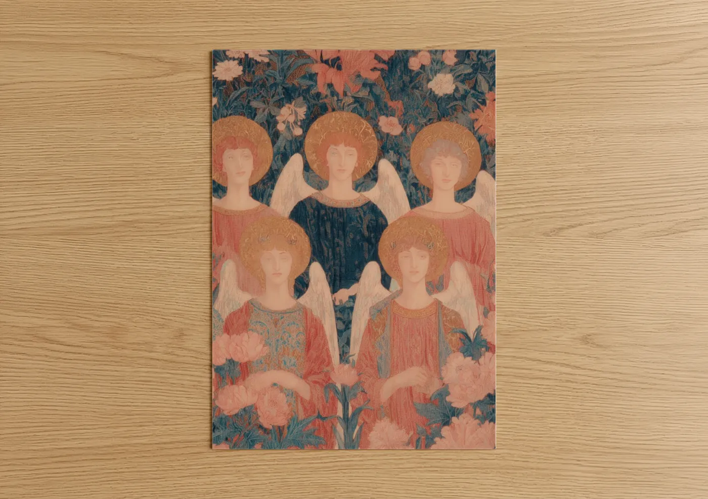 Celestial Angels All Saints Day Wall Art