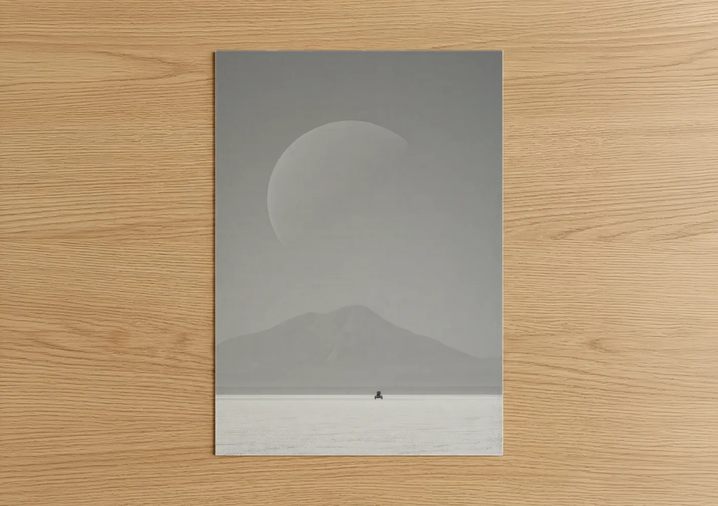 Alien Moonscape Minimalist Wall Art