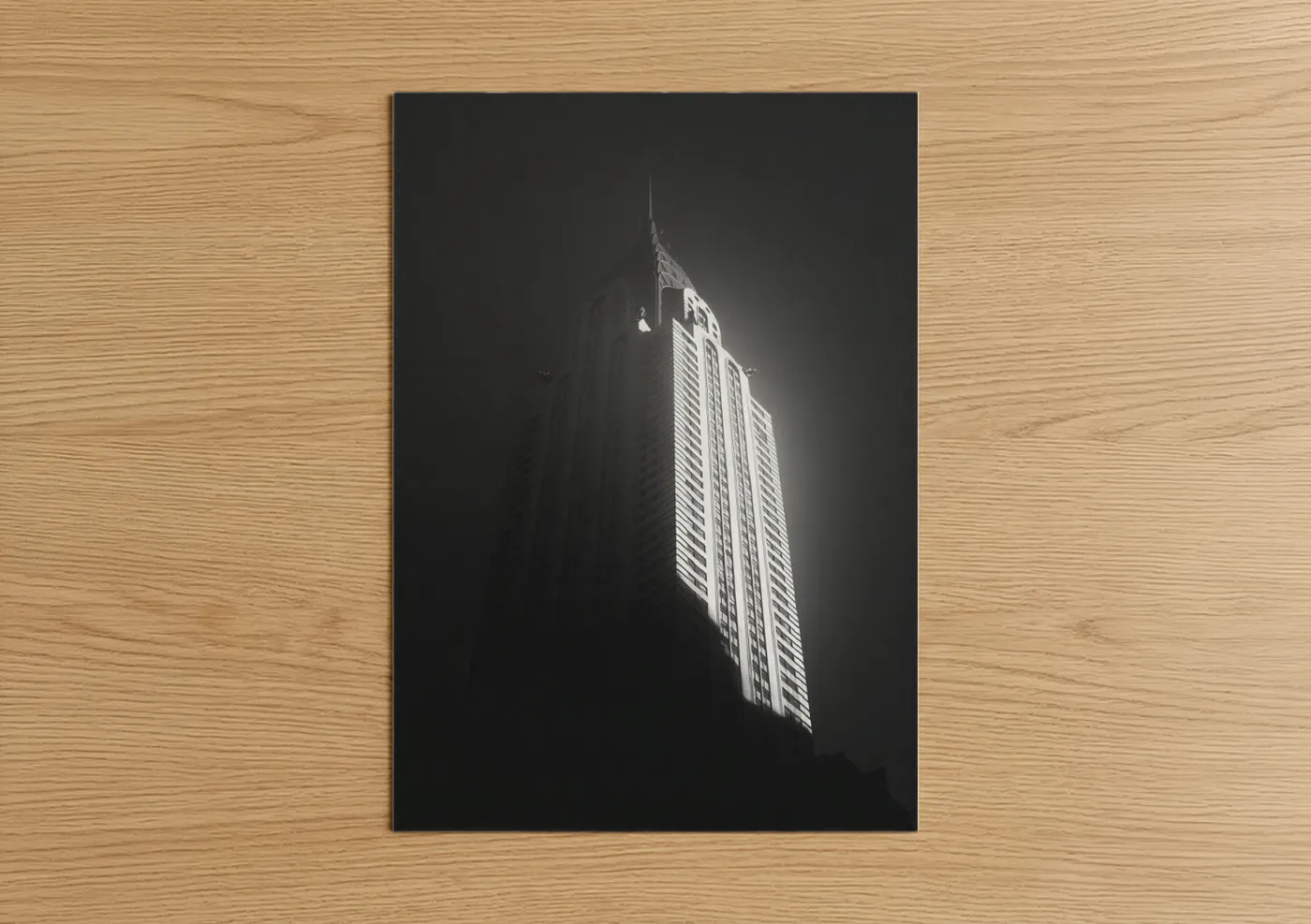 Chrysler Building Night Photography Wall Art
