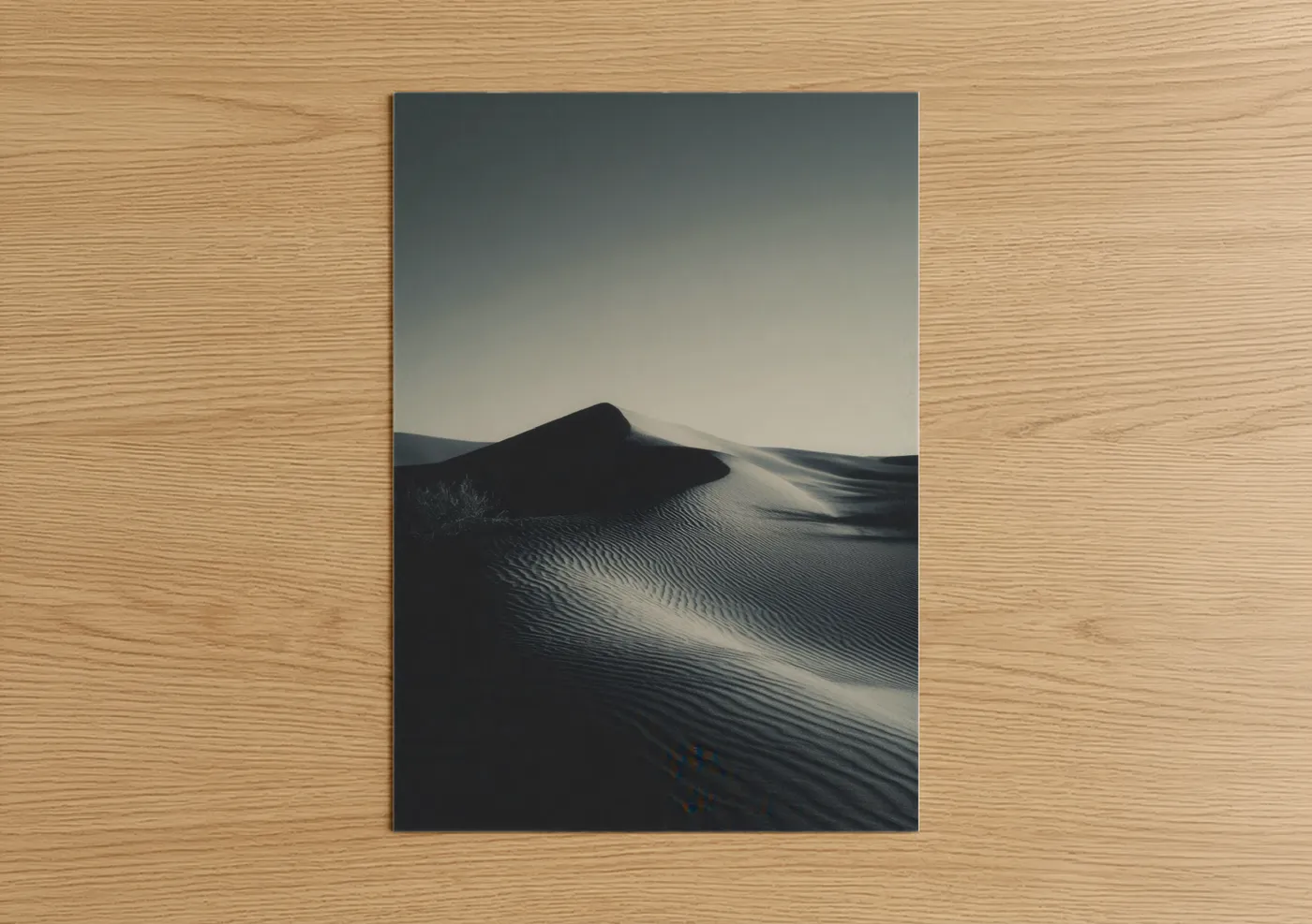 Minimalist Desert Dune Sand Landscape Wall Art