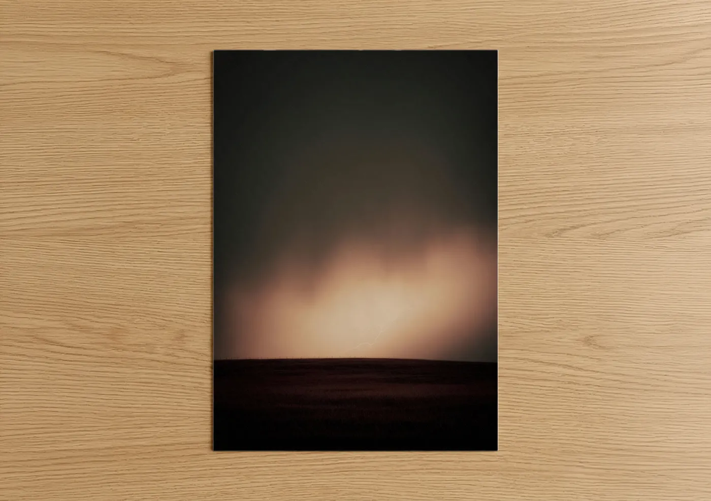 Desert Storm Dramatic Sky Wall Art