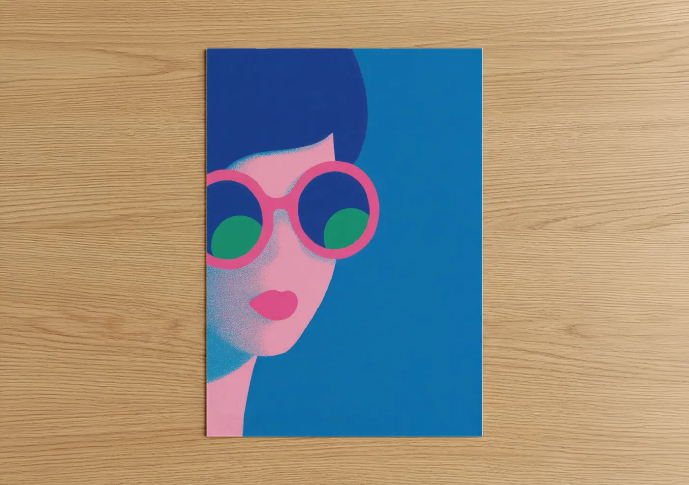 Bold Fashion Illustration Art Print Wall Art